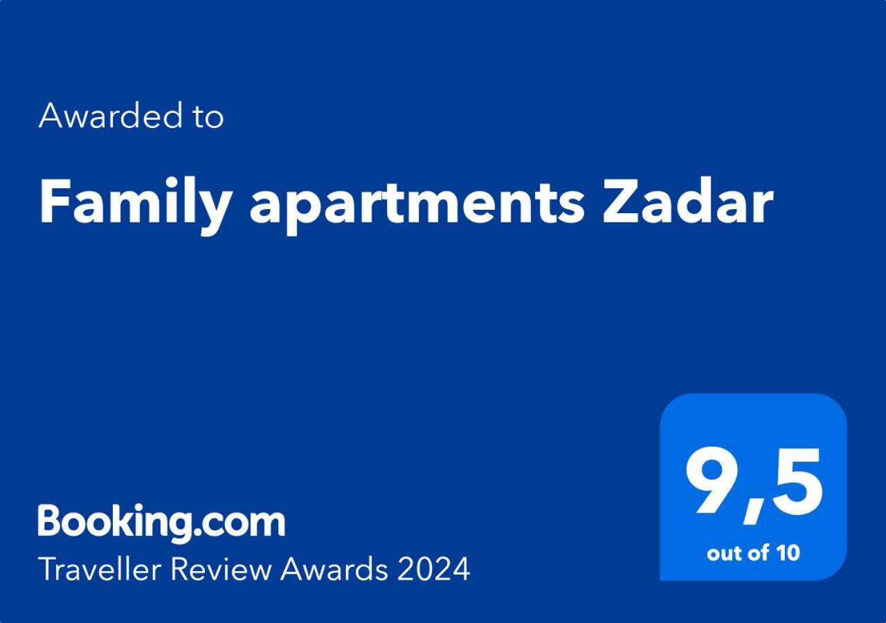Family Apartments Zadar - Ryanair Exclusive Dış mekan fotoğraf